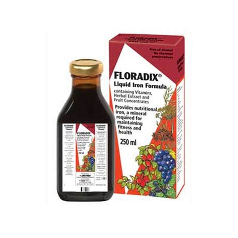 Floradix Liquid Iron Vitamin Formula 250ml