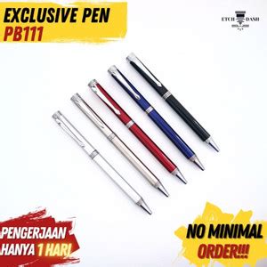 Jual Pulpen Promosi Merchandise Custom Souvenir Exclusive Pen PB111