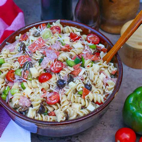 Made With Pepperoni Pasta Salad