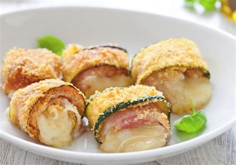 Ricetta Involtini Di Zucchine Con Pancetta E Fontina Cucchiaio D Argento