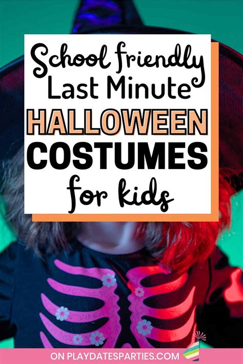 15 School Friendly Last Minute Halloween Costumes For Kids