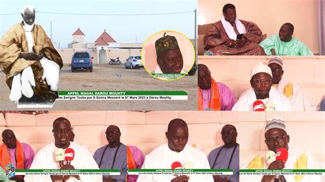 Magal Darou Mouhty Journ E Sant S Touba Par S Gana Mess R