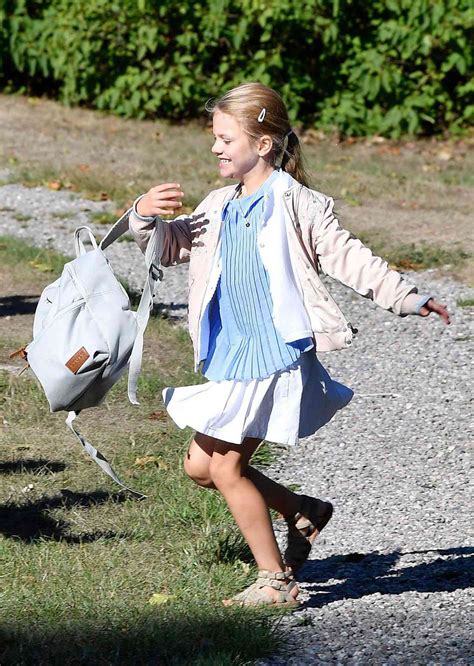 Princess Estelle of Sweden's First Day of School Photos