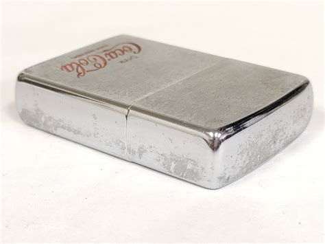 Yahooオークション Zippo ジッポ Coca Cola コカコーラ 1983年 火花