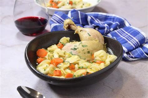 Chicken Soup With Tortellini Pasquale Sciarappa Recipes