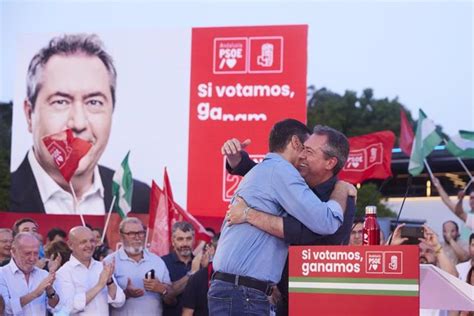 Pedro S Nchez Felicita A Moreno Pero Le Avisa De Que El Psoe Ser