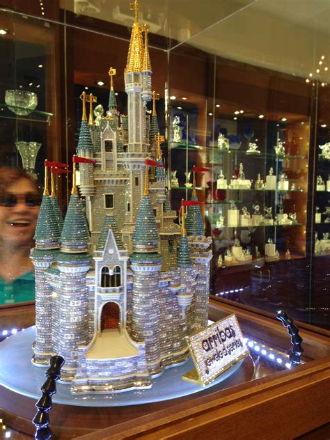 A Replica Of Cinderellas Castle Situated In Walt Disneys Magic