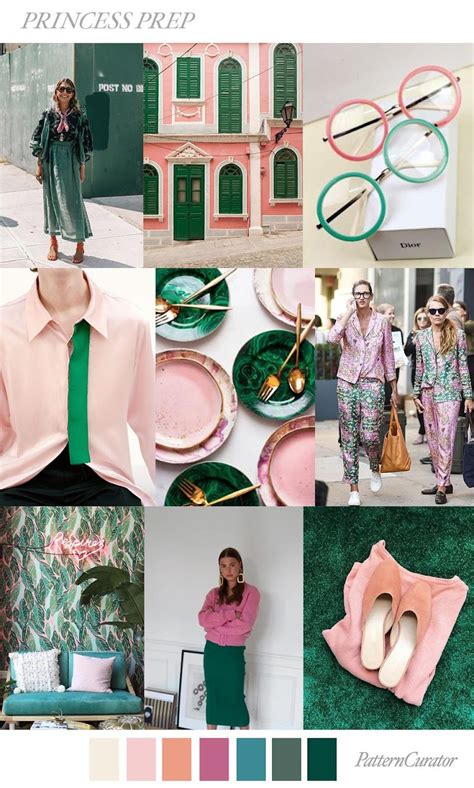 FASHION VIGNETTE TREND PATTERN CURATOR PRINCESS PREP SS 2019