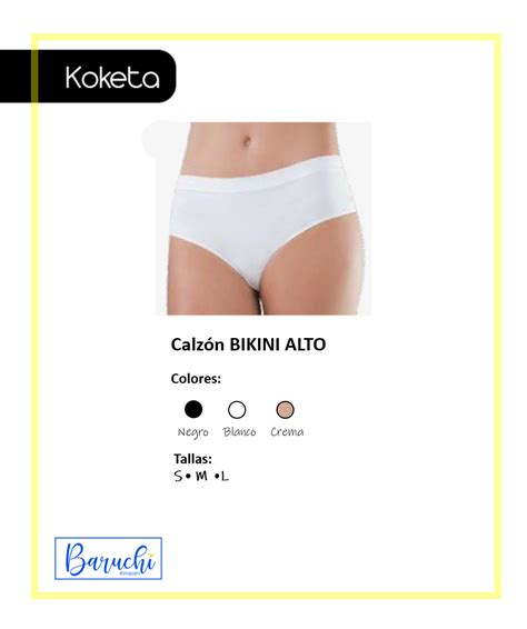 CALZON BIKINI ALTO Almacén Baruchi E I R L