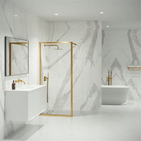 Brushed Gold Showers Gold Shower Enclosures Gold Shower Doors