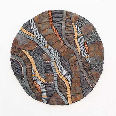 Easdale Slate Series Rachel Davies Mosaics Stone Art Mosaic Art