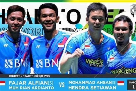 LINK Live Streaming BWF World Championship 2022 Semifinal Hari Ini The