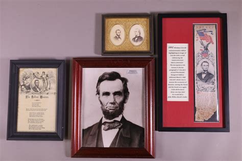 Abraham Lincoln Memorabilia Redlands Antique Auction