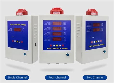 Bosean Fixed Gas Detector Wall Mounted Gas Control Panel Single Channel