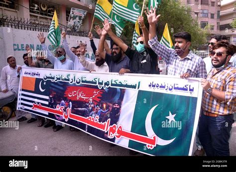 Members Of Istehkam E Pakistan Organization Are Holding Rally To