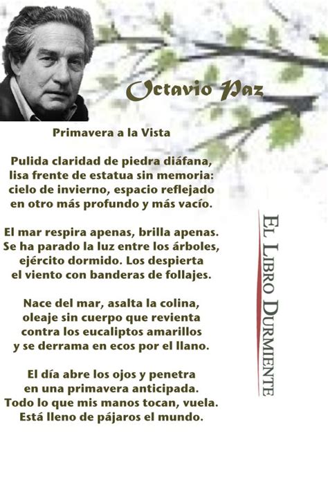 Taldiacomohoy De Nace El Escritor Mexicano Octavio Paz Poesia