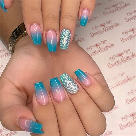 Unhas Em Gel Azul Inspira Es E Tutoriais