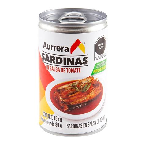 Sardinas Aurrera En Salsa De Tomate 155 G Bodega Aurrera Despensa A