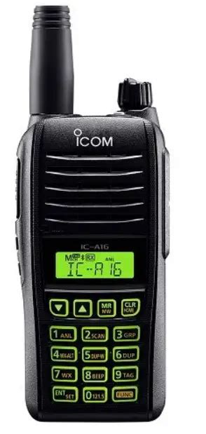 Icom A16 Air Band Transceiver User Guide