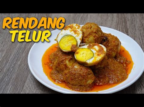 Rahasia Terungkap Resep Rendang Telur Lezat Dan Kaya Manfaat