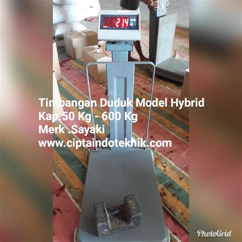 Jual Timbangan Timbangan Duduk Model Hybrid Timbangan Duduk Bench