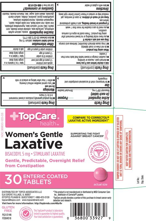 WOMENS LAXATIVE Bisacodyl Tablet Coated