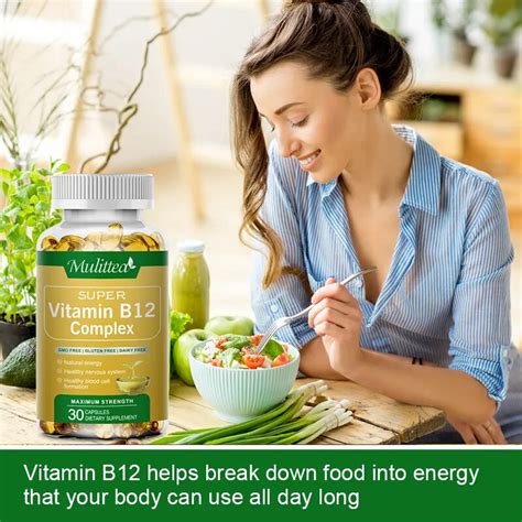 Vitamin B12 Complex 1000 Mcgb12 Dietary Supplement For Boost Immunity