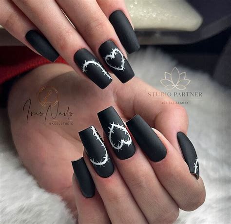 Chic Black Matte Nail Designs Are Both Timeless And Trendy