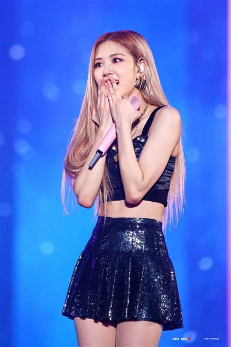 181110 181111 Blackpink In Your Area Seoul Concert Rosé Vestidos De