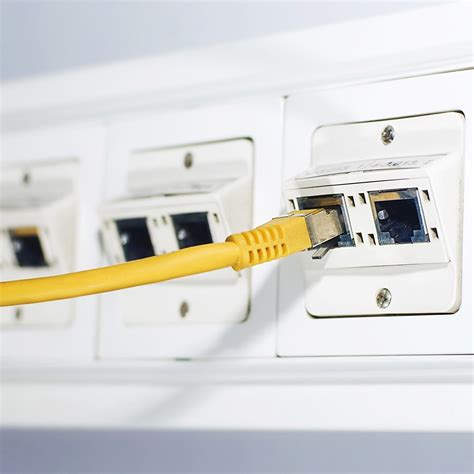 Rj45 Faceplate And Mounted Box Top Quality Structured Cabling And Fiber Solutions By Crxconec