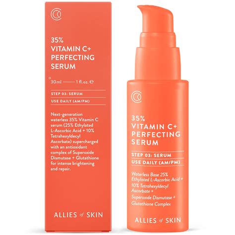 Buy Allies Of Skin 35 Vitamin C Perfecting Serum Tetrahexyldecyl Ascorbate Ethylated L