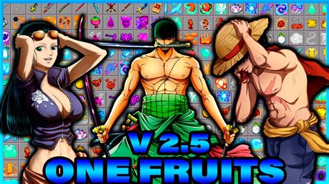 Atualizou Addon Mod One Fruits V Mais Nova Frutas E Armas E