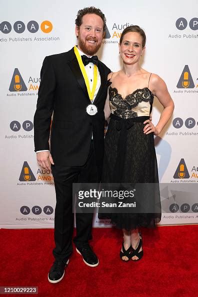 James Patrick Cronin And Julie Mckay Attend The 2020 Audie Awards