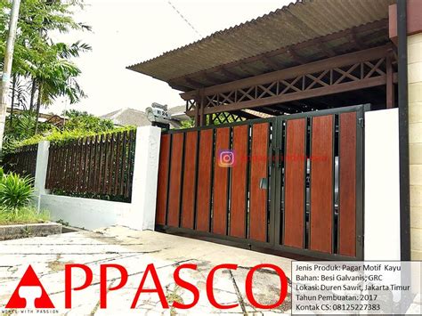 Model Pintu Pagar Lipat Minimalis