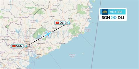 VN1386 Flight Status Vietnam Airlines Ho Chi Minh City To Da Lat HVN1386