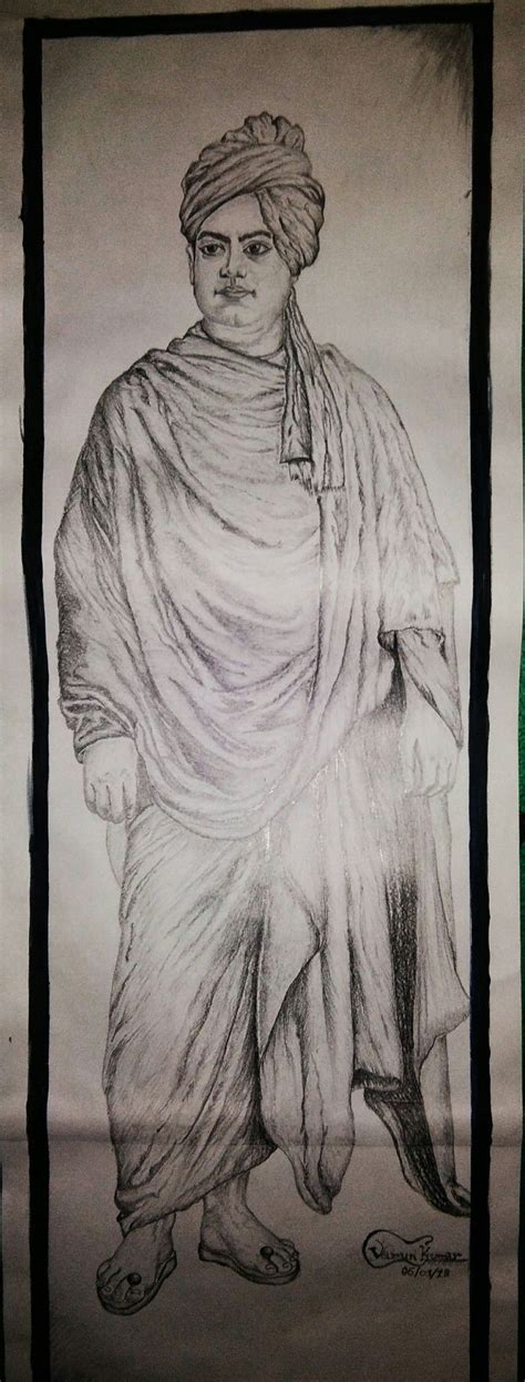 Swami Vivekananda Photos Drawing ~ Swami Vivekananda Pencil Sketch ...