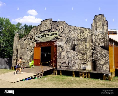 Sziget Festival 2015 Obuda Island Budapest Hungary Stock Photo Alamy