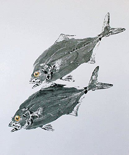 Amazon Two Jacks Gyotaku Fish Art Print X Inch By Barry