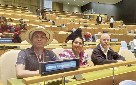 J Venes Ind Genas Alzaron Su Voz En Foro De La Onu Panorama Cat Lico