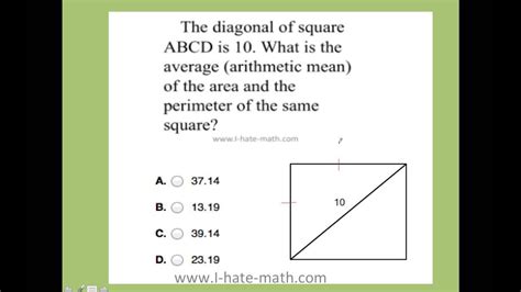 Practice Question Of The Day GRE SAT ACT GMAT Special Triangles YouTube