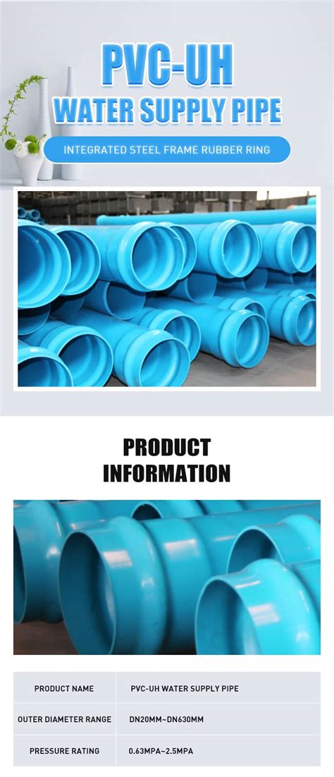 High Quality Pvc-U Drain Pipe