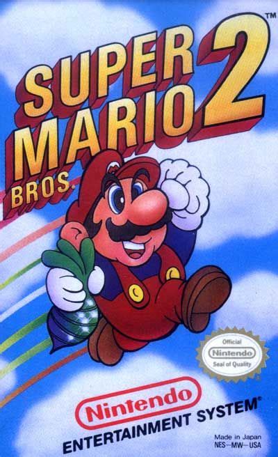 Super Mario Bros 2 NES Nintendo 1988 NESguide Super Mario