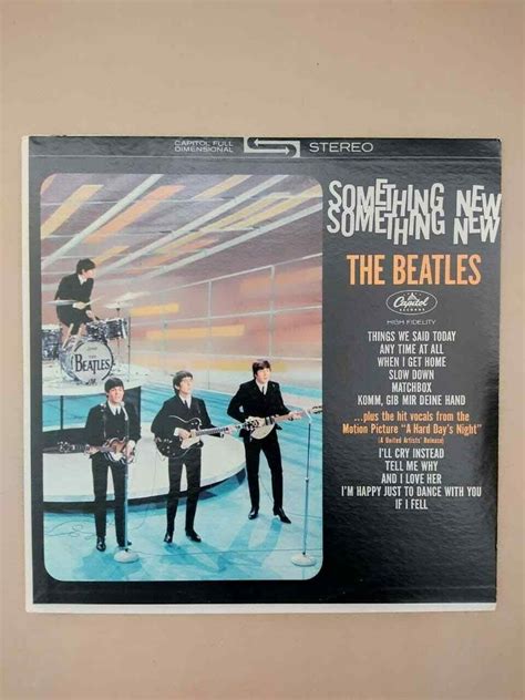 The Beatles Something New ST 8 2108 Club Edition LONGINES RECORD