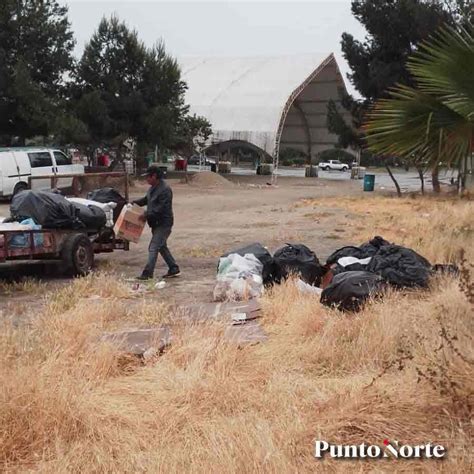 Se Recogen Del Parque Morelos 10 Toneladas De Basura A La Semana