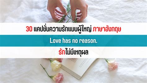 30 แคปชั่นความรักแบบผู้ใหญ่ ภาษาอังกฤษ Love Has No Reasonรักไม่มีเหตุผล Tipmoney24hr