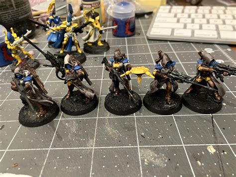 Finished Shot Of The Iyanden Rangers Finished Shot Of The Iyanden