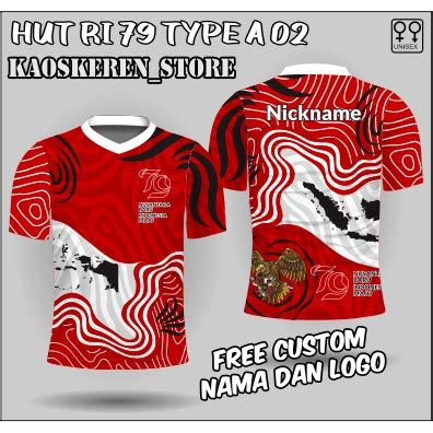 Jual Jersey Hut Kemerdekan Ri Ke Kaos Kemerdekaan Indonesia Ke