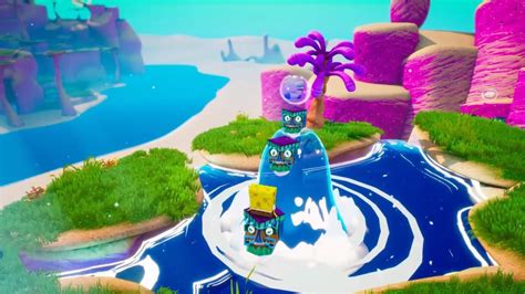 スポンジボブ Battle for Bikini Bottom 攻略 クラゲ畑 収集アイテム Ⅰ ビキニボトムの戦い