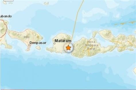 Gempa Magnitudo 4 5 Guncang Lombok