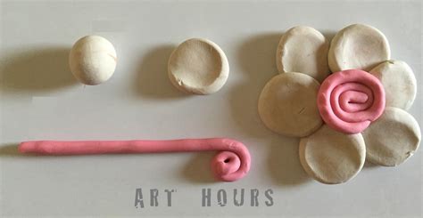 archguide clay modeling easy ideas    clay flowers